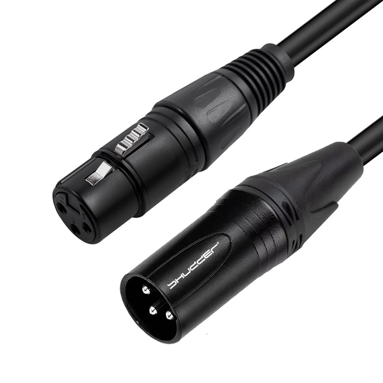 Kabel DMX XLR 3 PIN - 3 PIN do sterowania światłem Shudder PREMIUM 1.5m