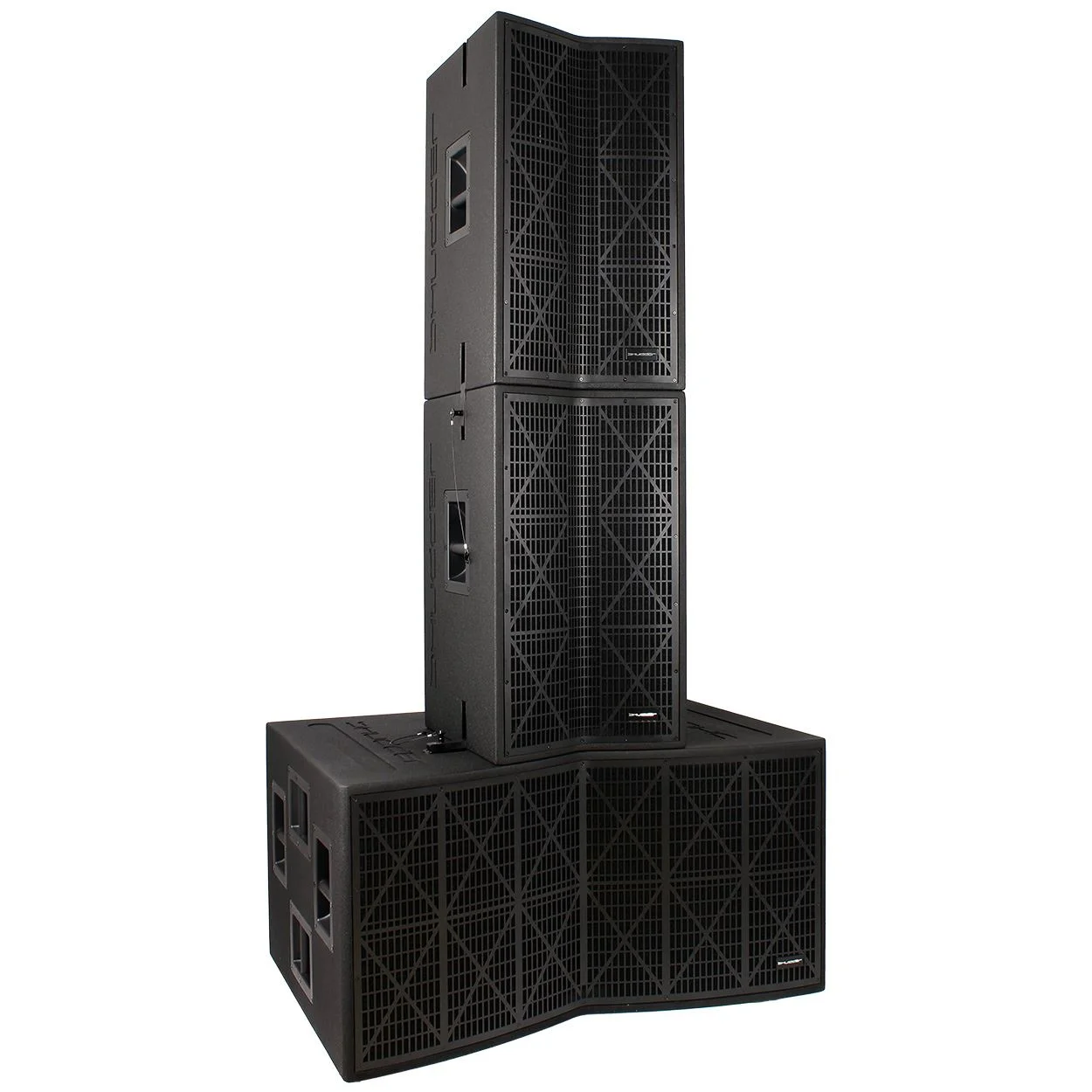 Systemowy zestaw Aktywny Kolumnowy Shudder MAX-TOWER 2x18 + 2x8 DSP 3400W 2x kolumna aktywna + Subwoofer aktywny 2x 18cali