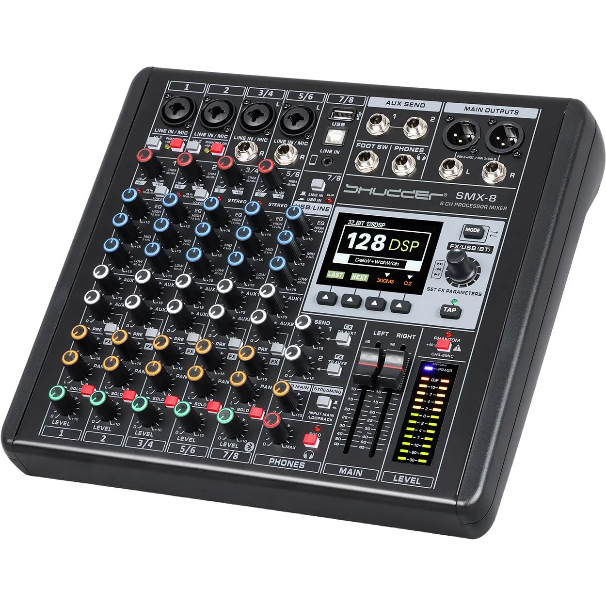 Mikser Shudder SMX-8B 8-kanałowy
