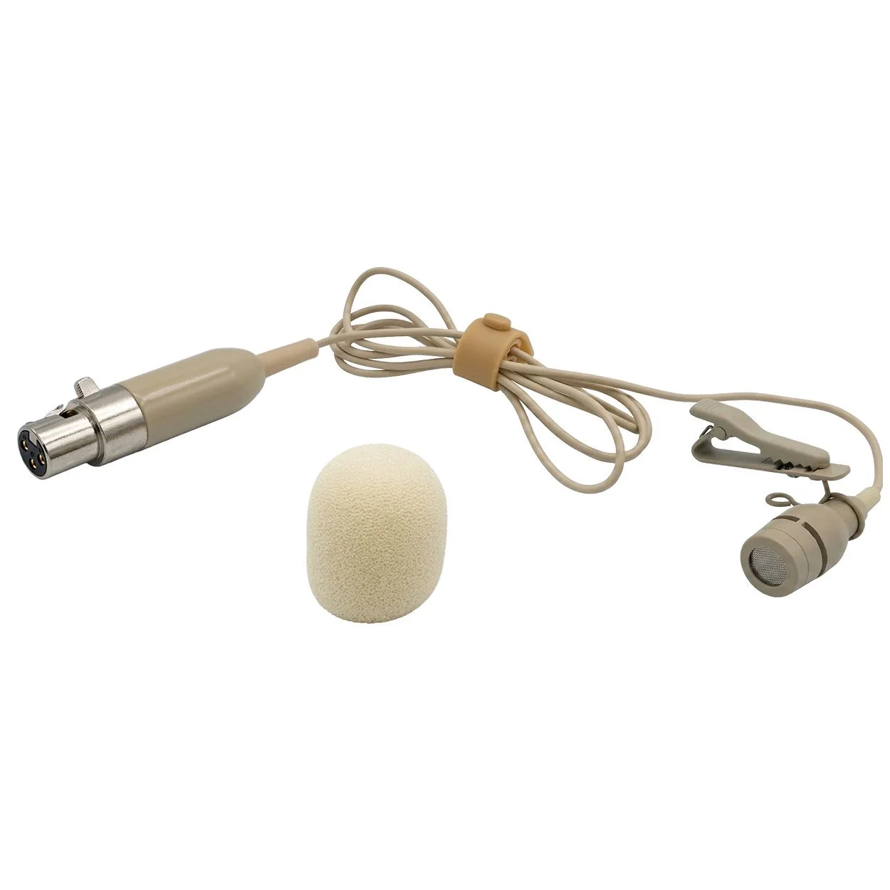 Mikrofon krawatowy metalowy Shudder SLM-500-3PS Skin mini XLR 3 Piny Metal