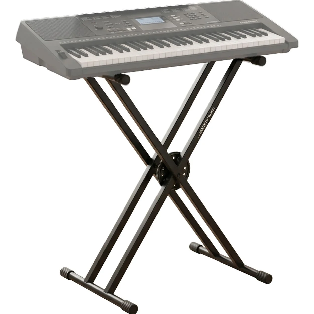 Statyw na keyboard Shudder podwójny stojak pod instrumenty klawiszowe